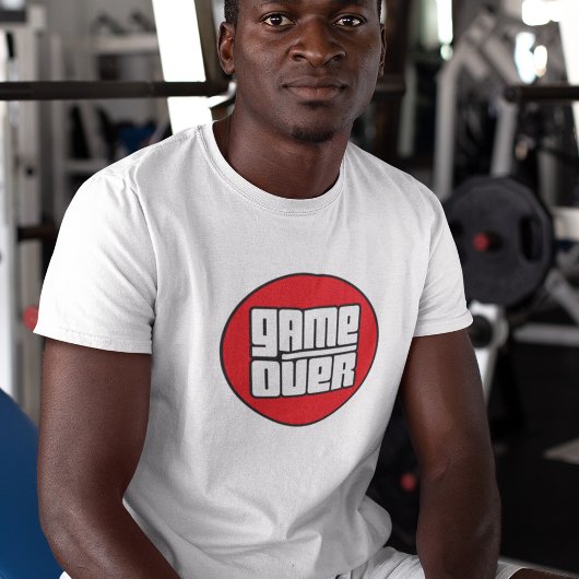 Game Over | T-Shirt Classique pour Joueur de Jeux 