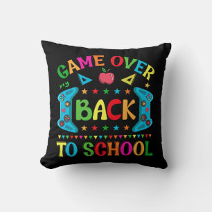 Game over Terug naar school Kussen