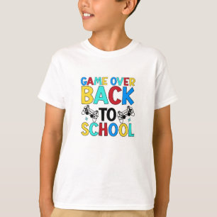 Game Over: Terug naar school T-shirt