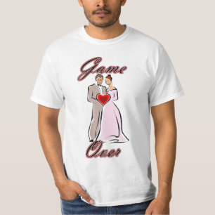 Game Over Trouwen T-shirt