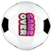 GAME OVER Voetbal Bal (Gedraaid)