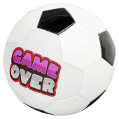 GAME OVER Voetbal Bal (Drie kwart)