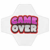 GAME OVER Voetbal Bal (Enkel)