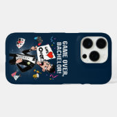 Game Over, vrijgezel! Case-Mate iPhone Case (Achterkant (horizontaal))