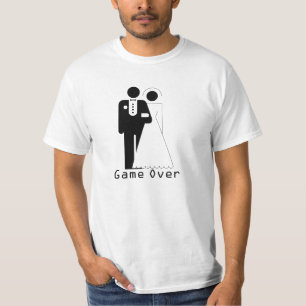 Game Over Weddenschap Shirt