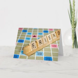 Game Pieces Vriend's Verjaardag Kaart