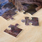 Game Puzzle-Beach Sunset Scene Legpuzzel (Zijkant)