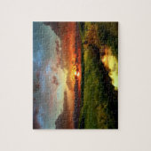 Game Puzzle Countryside Sunset Legpuzzel (Verticaal)