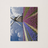 Game Puzzle-Field of Hyacinths Legpuzzel (Verticaal)