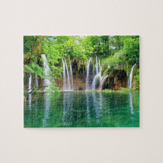 Game Puzzle-Waterfall Scene Legpuzzel (Horizontaal)