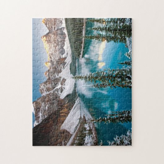 Game Puzzle Winter Mountains (Vertical)