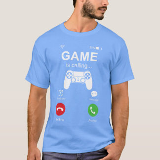 Game roept grappige gamer videogames gaming mannen t-shirt