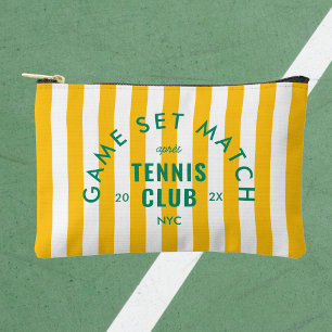 Game Set Match Après Tennis Club Gele Streep Etui