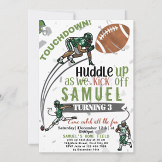 GAME, SET, MATCH! Birthday Invitation Kaart