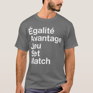 Game Set Match cadeau T-shirt