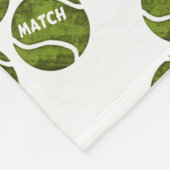 GAME SET MATCH FLEECE DEKEN (Hoek)