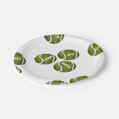 Game Set Match Tennis Papieren Bordje (Gekanteld)