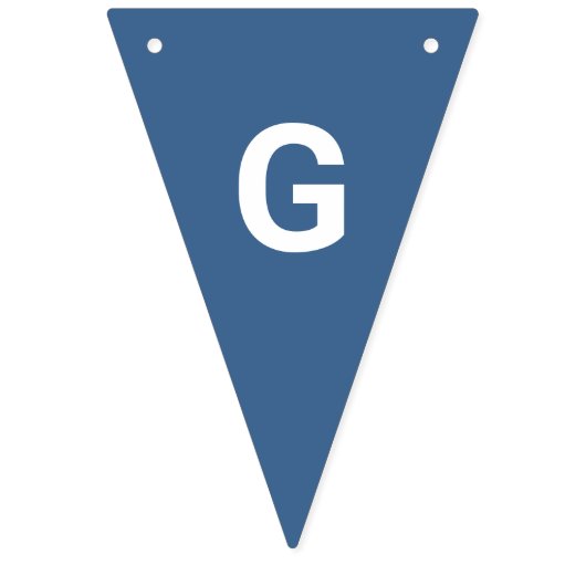 Game Set Match Tennisbaan Blauw Vlaggetjes (Tweede vlag)