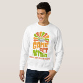 GAME SET MATCHA Fun Latte Drinker Trui (Voorkant volledig)