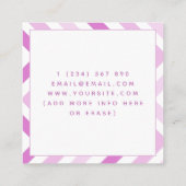 Game Tester Ontwikkelaar Retro Controller Gadget L Vierkante Visitekaartje (Achterkant)