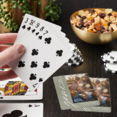 Game Tijd Trendy Moderne Foto Pokerkaarten (Insitu)