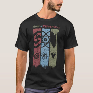 Game van het Kader met Svelte, React en Vue T-shirt