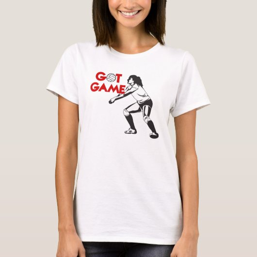 Game Volleyball T-Shirt (Voorkant)