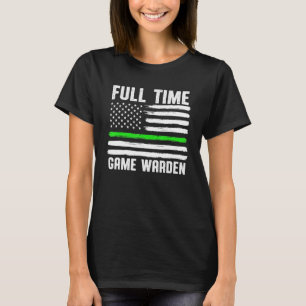 Game Warden Conservation Officer 18 T-shirt