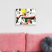 Game Weekend Canvas Afdruk (Insitu (Woonkamer))