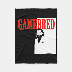 Gamebred 2.0 Cuban Street MMA Fighter Miami Gangst Fleece Deken