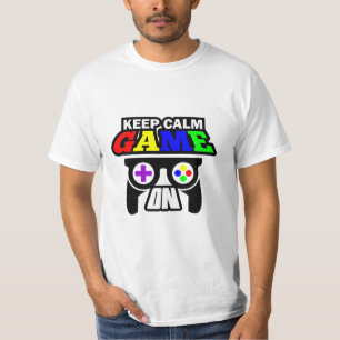 Gamecadeautje Kalm houden T-shirt
