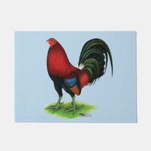 Gamecock: Donkerrood Deurmat