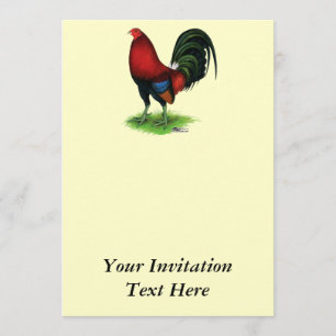 Gamecock: Donkerrood Kaart