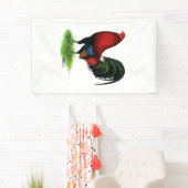 Gamecock: Donkerrood Spandoek (Insitu)