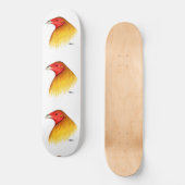 Gamecock Dubbed Skateboard (Voorkant)