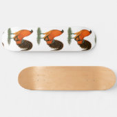 Gamecock Ginger Red Rooster Skateboard (Horizontaal)