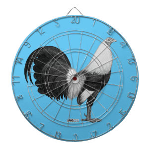 Gamecock Grey Duckwing Dartbord
