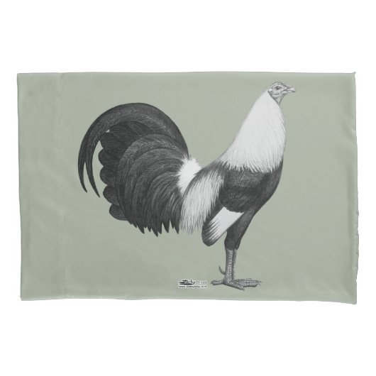 Gamecock Grijze Duckwing Kussensloop (Voorkant)