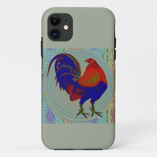Gamecock: Impressionist Rooster Case-Mate iPhone Case (Achterkant)