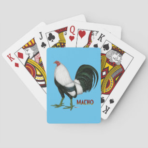 Gamecock Macho Duckwing Speelkaarten