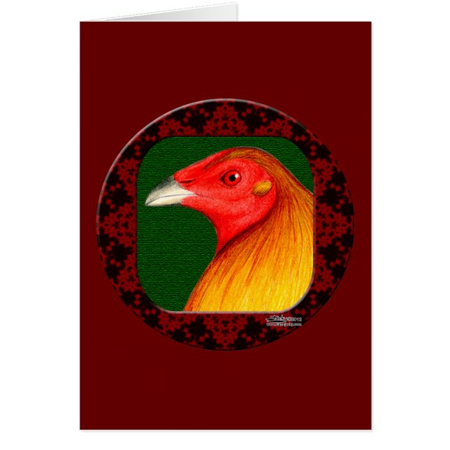 Gamecock Omlijst (Voorkant)
