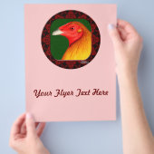 Gamecock Omlijst Flyer (Hand)