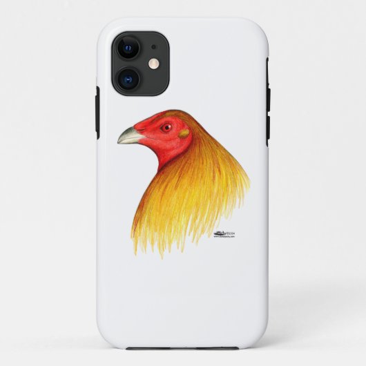 Gamecock ongedubbeld Case-Mate iPhone case (Achterkant)