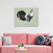 Gamecock Red Hatch Canvas Afdruk (Insitu (Woonkamer))