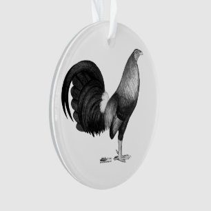 Gamecock Red Hatch Ornament