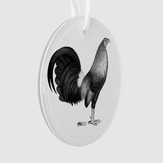 Gamecock Red Hatch Ornament (voorkant)