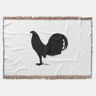 Gamecock Rooster Silhouette Deken