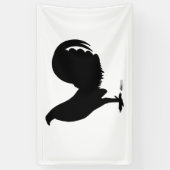 Gamecock Rooster Silhouette Spandoek (Verticaal)