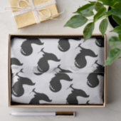 Gamecock Rooster Silhouette Tissuepapier (Geschenk)