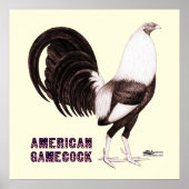 Gamecock Sepia Poster (Voorkant)